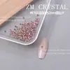 K9 Spring Novos Strass Rosa Ultra Brilhante para Unhas Redondas Strass Rosa em Pilha Preenchimento com Strass Adesivos para Nail Art