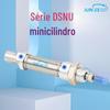 Fonte fábrica Junjie Pneumatic marca DSNU série cilindro de dupla ação Festo tipo de aço inoxidável mini cilindro