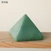 Pirámide de Cristal Natural de 4 cm Adorno para el Hogar y el Coche, Nuevo Producto Transfronterizo, Artesanía, Decoración de Entrada