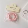 2 Pack Gradiente Candy Color Phone Rope Traceless Hair Ring Hair Rope Hair Strap Leather Sleeve Summer