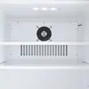 Refrigerador Mini con Puerta de Vidrio de 50L Hotel Silencioso Habitación Pequeña Mini Barra de Hielo Refrigerador Doméstico Pequeño