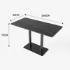 Conjunto de Sofá e Cadeira de Bar Estilo Industrial com Textura de Madeira de Nogueira, Adequado para Mesas de Reunião, Bares, Salas Privadas de KTV e Sofás de Lazer