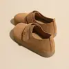 Novos sapatos casuais femininos Birkenstock retrô 2026, de sola reta, para outono, tipo slip-on, sapatos mágicos de sola macia
