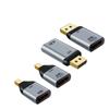 Base hembra HDTV a cabezal macho DP 4K @ 60Hz adaptador audio y video cabezal macho miniDP soporte salida HD