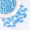 Puntos de Colores Cerámica Peces Agujero Recto Cuentas de Cerámica Accesorios para Joyería DIY Pulsera Cuentas de Porcelana Cuentas de Cerámica Accesorios de Cuentas Sueltas