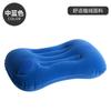 Almohada inflable cuadrada de prensa transfronteriza almohada de viaje portátil para exteriores almohada lumbar almohada para el cuello almohada inflable para siesta almohada