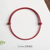 Pulseira Minimalista de Corda Vermelha Corrente de Pé Corda Preta para Mão Corda para Pé Este Ano Sorte Menina Oração