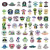 54 Peças de Adesivos de Graffiti Criativos Divertidos de Aliens para Mala, Patinete, Caderno, Adesivos à Prova d'Água