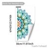 Uma Variedade de Adesivos de Parede Criativos de Flores Mandala de Estilo Simples em Cores Claras Loja Decoração de Fundo para Casa