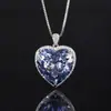 2024 Nueva Joyería Huabi Nido de Pájaro Corte Colgante Corazón Retro Collar Piedra Principal 20*20