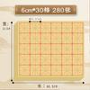 Papel de Arroz con Cuadrícula de Bordes Rugosos para Práctica de Caligrafía Papel con Cuadrículas para Práctica de Caligrafía sobre Papel de Arroz Semi-Crudo y Semi-Cocido