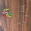 Cepillo en forma de T, cepillo para pajitas de acero inoxidable 304, cepillo para tubos de cepillo suave en espiral para biberones, cepillo de nylon, artículos de limpieza, cepillo para ranuras
