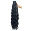 Peluca de pelo rizado estilo europeo y americano, onda de agua, rizo de lana, cola de caballo, pinza de garra grande, trenza de raíz, coleta alta, trenza de peluca