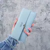 Billetera de Nuevo Estilo para Mujer Larga para Mujer Estudiante Monedero Pequeño Plegable al 30% de Moda Combinable Todo-en-uno Bolso para Tarjetas de Gran Capacidad para Mujer