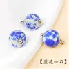 Estilo Chino Nuevo Estilo Chino Hebilla de Disco Abalorios Redondos de Jade Botones de Cheongsam Retro Traje Tang Dinastía Han Decorativos Antiguos Botones para Ropa