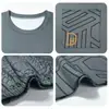 Venta al por mayor de fábrica Pijamas para hombre Otoño de imitación de algodón 2026 Nuevo Manga larga Talla grande Gris Oscuro Ropa para el hogar Otoño e Invierno