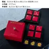 Caixa Dupla Rígida Jinhui Moon Shuo 2024 Embalagem para Bolo Lunar de 8 Grãos Caixa de Presente Mão Artesanal Coração Fluido Gema de Ovo Crocante