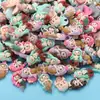 Lindo Llavero Colgante de Muñeca Princesa Sirena de Dibujos Animados Accesorios de Regalo para Mochila de Estudiante W312