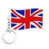 Llavero con Símbolos Nacionales y Banderas, Colgante Decorativo, Bandera de Barras y Estrellas, Regalo Pequeño, Colgante para Bolsa y Coche, Impresión Personalizada