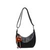 Bolsa Tote Feminina Grande Capacidade Outono Transversal 2025 Nova Vintage Versátil High-End Ombro Único Bolsa de Trabalho