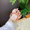 Pulsera de Ágata Roja del Sur Natural, Nueva Pulsera Blanca de Ágata Estilo Chino, Diseño Original Artístico Retro, Joyería Popular para Mujer