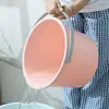 Venta Directa de Fábrica Cubo de Agua de Plástico con Asa, Cubo Grande para Almacenamiento de Agua, Cubo para Lavandería, Cubo para Baño Doméstico, Cubo para Remojar los Pies, Disponible para Dropshipping