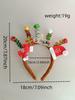 Joyas Haichao Joyas Haichao Accesorios para el cabello de Navidad Pasador de asta Diadema Pasador para disfrazar a los niños Tocado Cabeza de alce