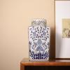 Adornos de Cerámica Decoración Creativa para el Hogar Artesanías para Mueble de TV con Tapa Frasco Sellado Frasco Redondo de Cerámica para Almacenamiento