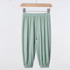 Pantalones antimosquitos para niños, finos, grandes, de color liso, holgados, informales, deportivos, para niños y niñas, transpirables, para verano