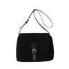 Bolsa Retro Escarchada de Invierno para Mujer 2025 Nueva Bolsa Versátil de Gama Alta para Viajar Bolso de Moda Nicho de Hombro Único Cruzado