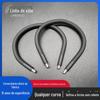 Uau, Ventilador de Pescoço de Silicone Personalizado com Tubo USB Flexível, Tubo de Cobra, Suporte de Hardware de 5mm, Metal Moldado, Dobrável