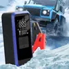 Bomba de Aire para Coche Fuente de Alimentación de Arranque de Emergencia Pantalla Digital para Coche Todo en Uno Power Bank de Alta Potencia Fuente de Alimentación de Emergencia Todo en Uno