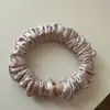 Elásticos de Cabelo Suaves Versáteis de Alta Elasticidade Não Danificam, Cordas de Cabelo Macias de Cetim, Elásticos com Toque de Luxo, Elásticos Espessos