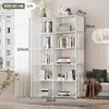 Estantería Estantería de Múltiples Niveles de Pie para Dormitorio Artículos de Uso Diario Ropa Buena Juguetes Estante para Snacks Estantería a Prueba de Polvo