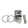 Adequado para Husqvarna 372 Anel de Pistão Conjunto de Pistão 50mm Pistão Acessórios para Motosserra a Gasolina