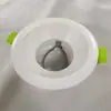 Carcasa de Cuerpo de Lámpara de Superficie Curva de Aluminio Hotel Dormitorio Pasillo Foco Empotrado Oculto Carcasa Ligera y Delgada Exclusivo de Fábrica