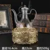 Olla de Shochu Tulipán Europeo Olla de Vino Transparente Olla de Vino de Estilo Antiguo Olla de Vino de Estilo Antiguo Juego de Vasos Sala de Estar del Hogar