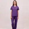 Batas de Scrubs de Gama Alta de Secado Rápido, Uniformes de Scrubs de Manga Larga y Corta, Batas Quirúrgicas, Ropa de Trabajo Unisex para Dentistas para Verano