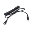 En stock al por mayor cable de alimentación RCA macho a macho 22AWG * 2c longitud 19cm cable de alimentación de PVC cable de parche de video
