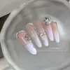 Mini Joias para Unhas Artísticas com Borda Invertida e Base Pontiaguda Zircônia Diamante Brilhante Rombos Mistos Marquise Base Plana Diamante de Formato Especial Acessórios para Unhas