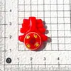 Año Nuevo Pez Koi Petardo Dibujo Animado Accesorios de Pegamento de Crema Hebilla de Zapato Creativa Materiales Accesorios de Resina Joyería DIY Pasador de Pelo