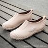 2023 Novo adulto casual feminino impermeável botas de chuva mulheres quatro estações sapatos de trabalho all-match low-top sapatos de borracha
