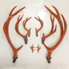 Simulação chifre chifre de antílope chifre de animal modelo de chifre tiara acessórios diy adereços de palco decoração de Halloween
