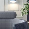 Sofá moderno, sencillo y ligero de lujo, silla nórdica creativa, taburete para sala de estar de apartamento pequeño, sofá de tela de diseño en trío.
