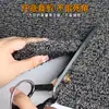 Tapete para Pies Cortable, Tapete de Alambre para Piso, Tapete para Puerta de Entrada, Alfombra de Plástico para Vestíbulo, Tapete Antideslizante Resistente a la Suciedad para Coche, Engrosado