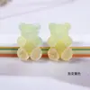 Arte de Uñas Gradiente Imitación Oso de Gominola Decoración 3D Resina de Gelatina Accesorios Pegatinas para Uñas Pedrería Mayoreo