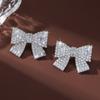 Nuevos Aretes Largos de Borla de Diamantes con Gotas de Agua Diseño de Moda Europeo y Americano Aretes Personalizados Versátiles para Celebridades de Internet para Mujer