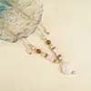 Collar de Perro Dachshund Cerámico de Jingdezhen Fresco, Dulce, Lindo, Moderno y Único, Estilo Dulce y Genial, Collar Infantil y Creativo