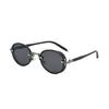 Gafas de Sol Metálicas Retro Punk Transfronterizas Nuevas 2026, Simples y Elegantes, Gafas de Sol de Estilo Urbano de Moda para Hombres, Protección UV