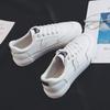 All-Match Flat Base Cyber Celebrity Sapatos Brancos Femininos 2018 Primavera Novo Estilo Coreano em Estudante Sapatos Brancos Sapatos de Rua